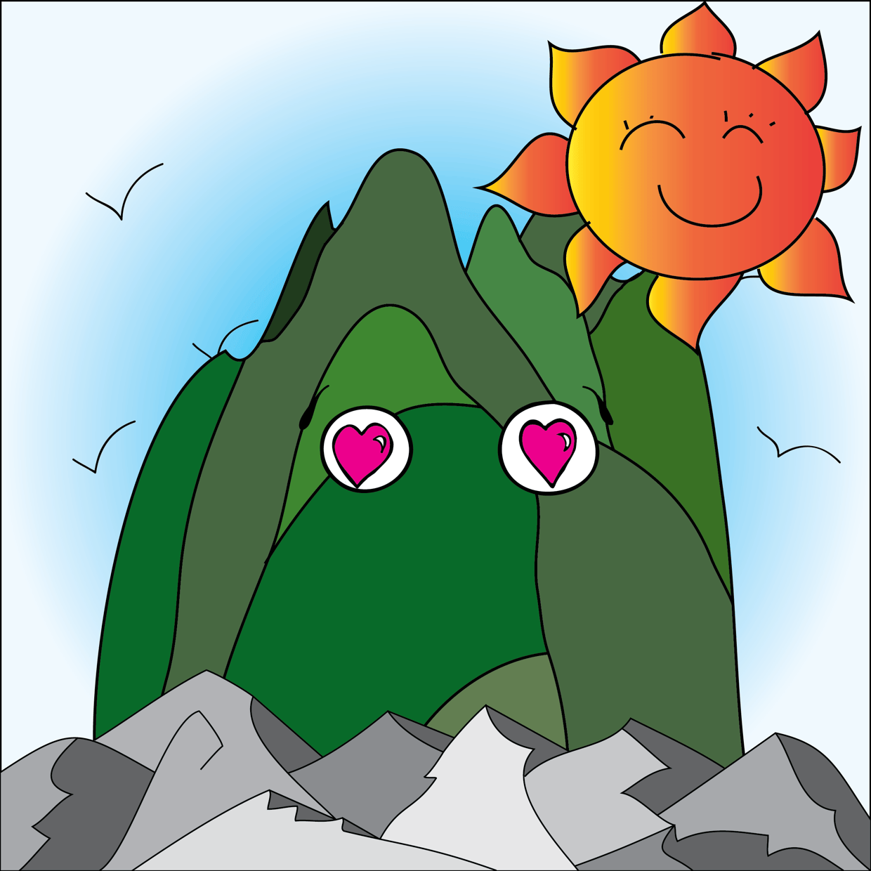 Cute Mountain #1908