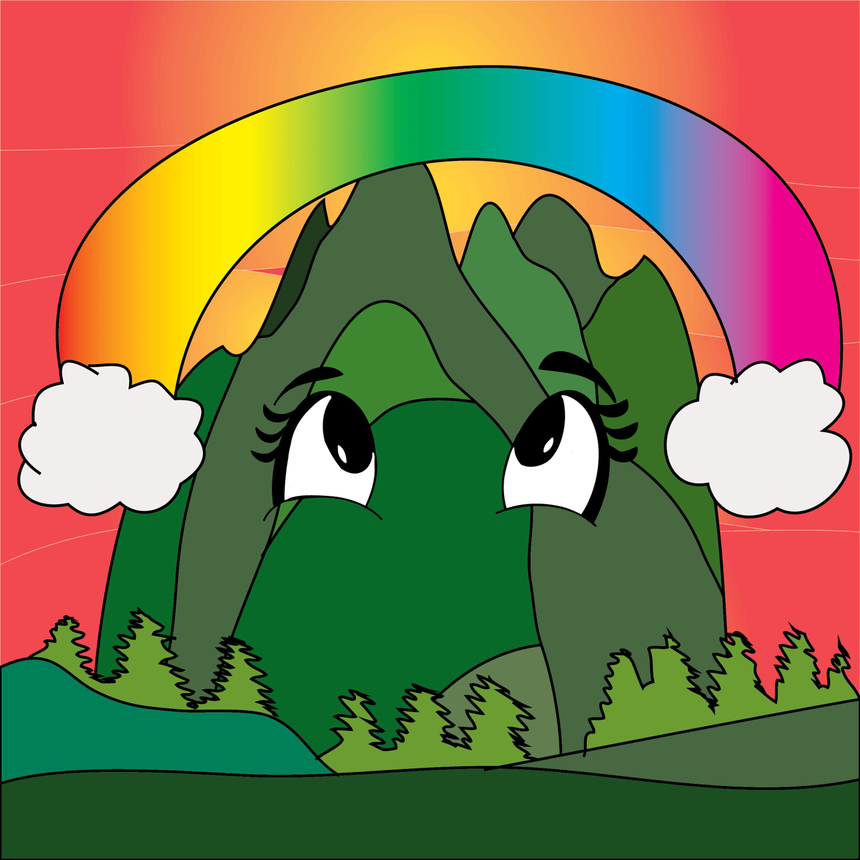 Cute Mountain #1911