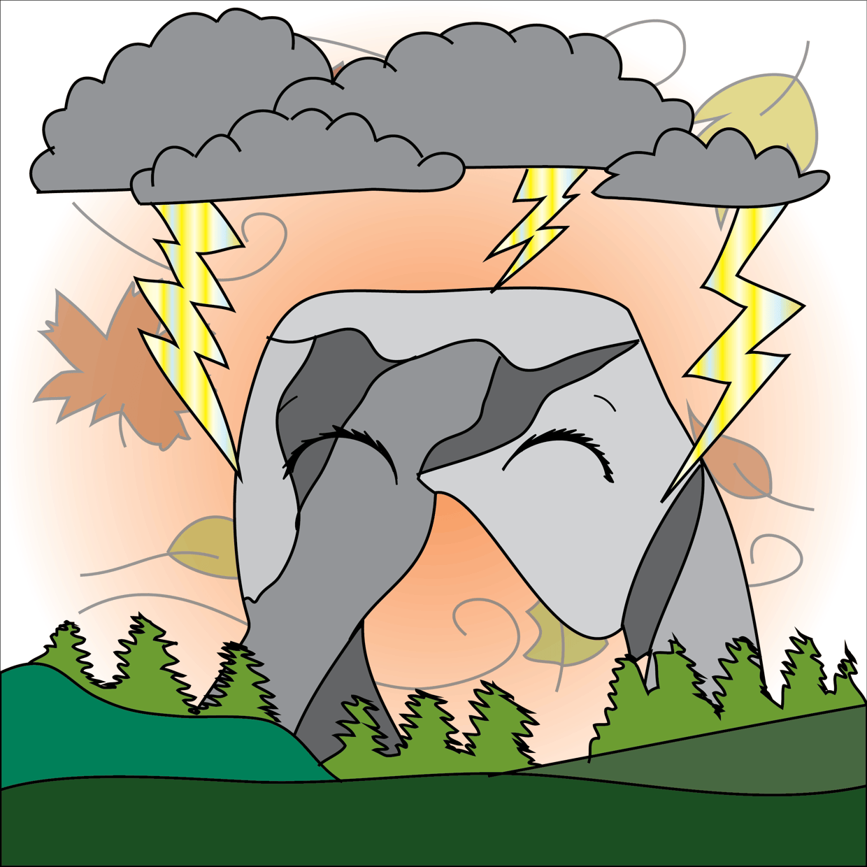 Cute Mountain #1925