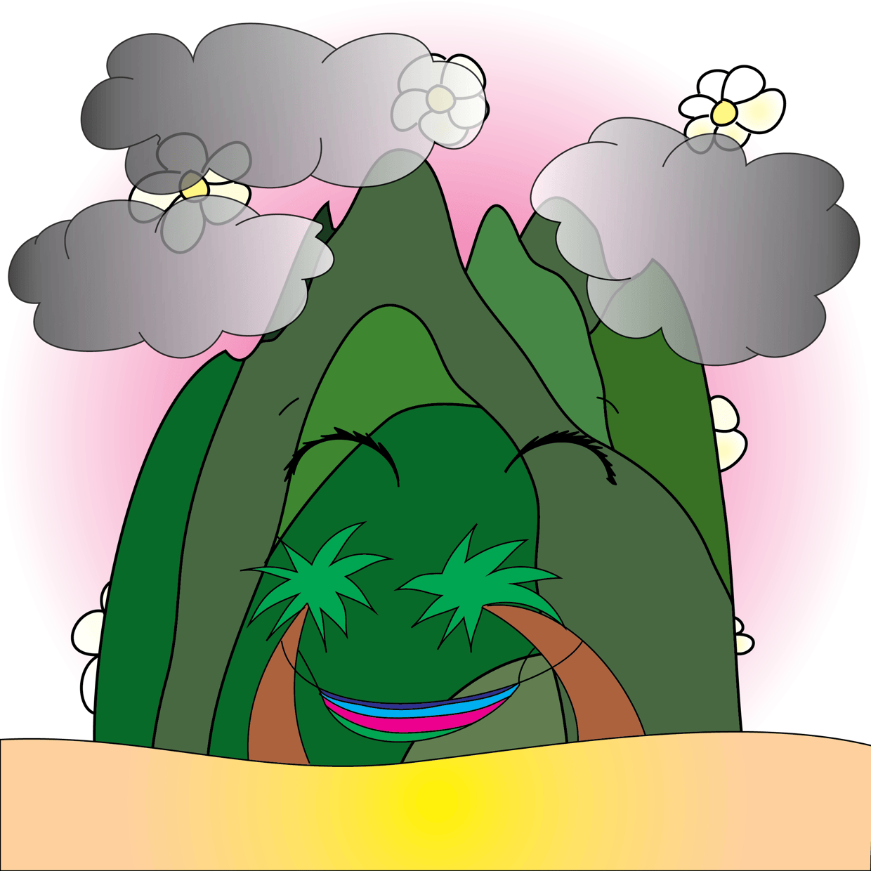 Cute Mountain #1959
