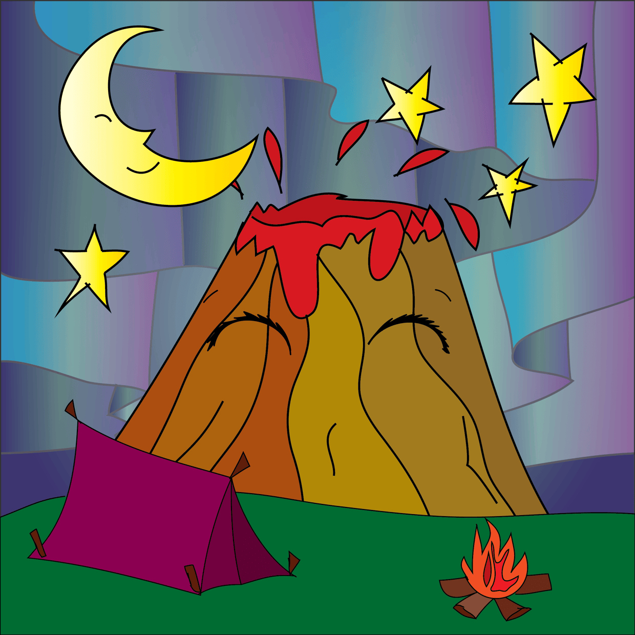 Cute Mountain #1976