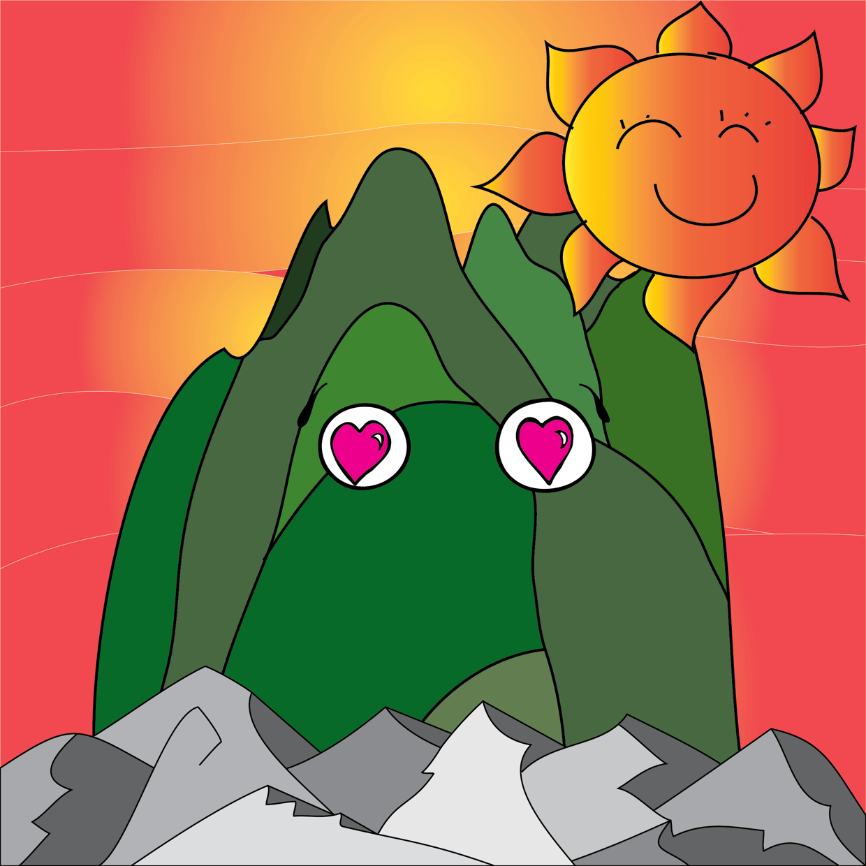 Cute Mountain #1982