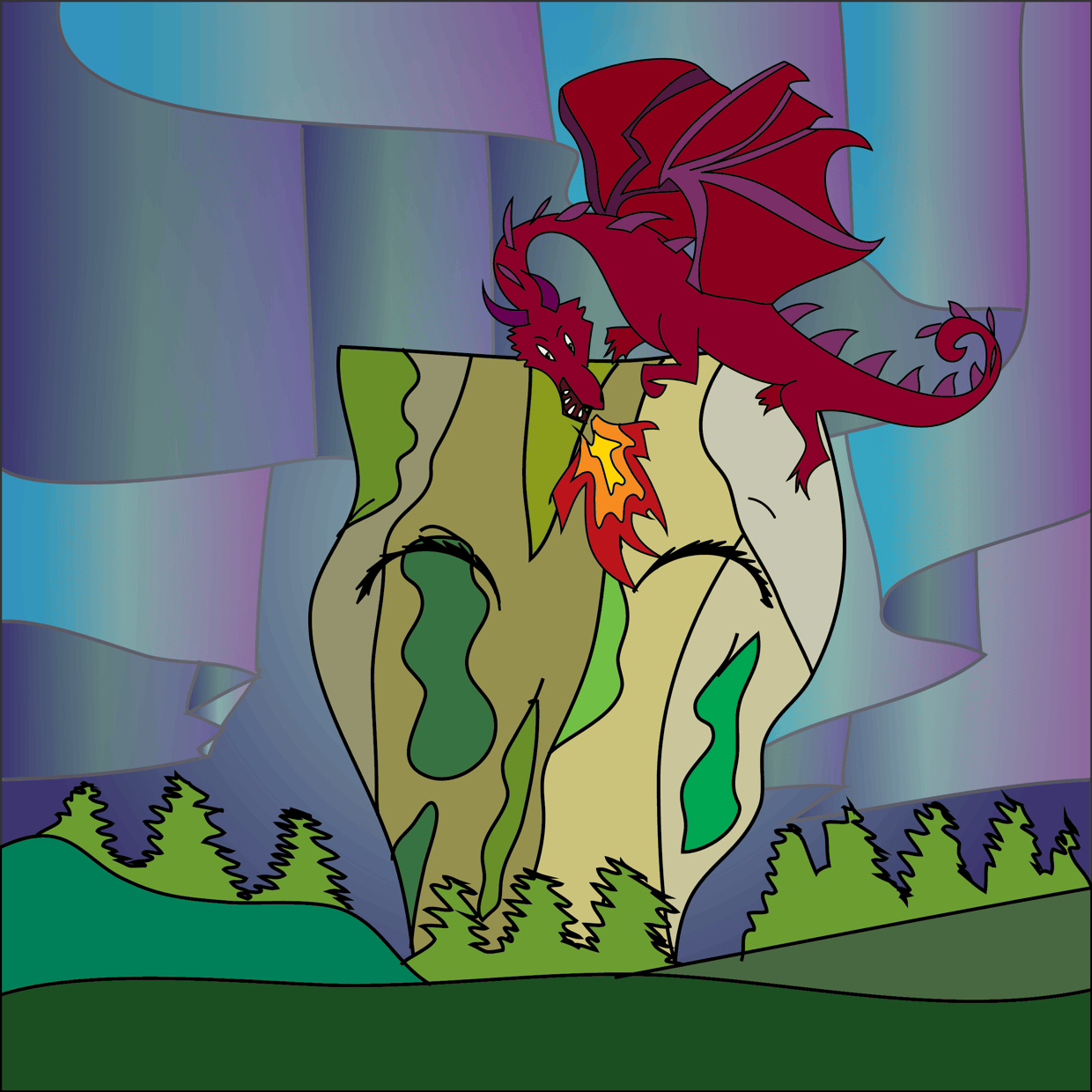 Cute Mountain #1991