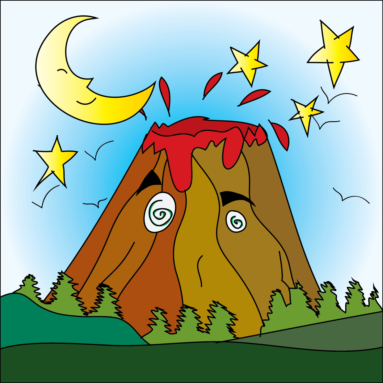 Cute Mountain #2035
