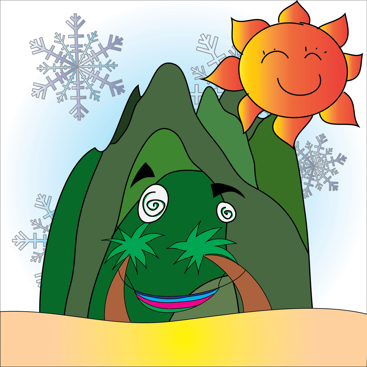 Cute Mountain #2107