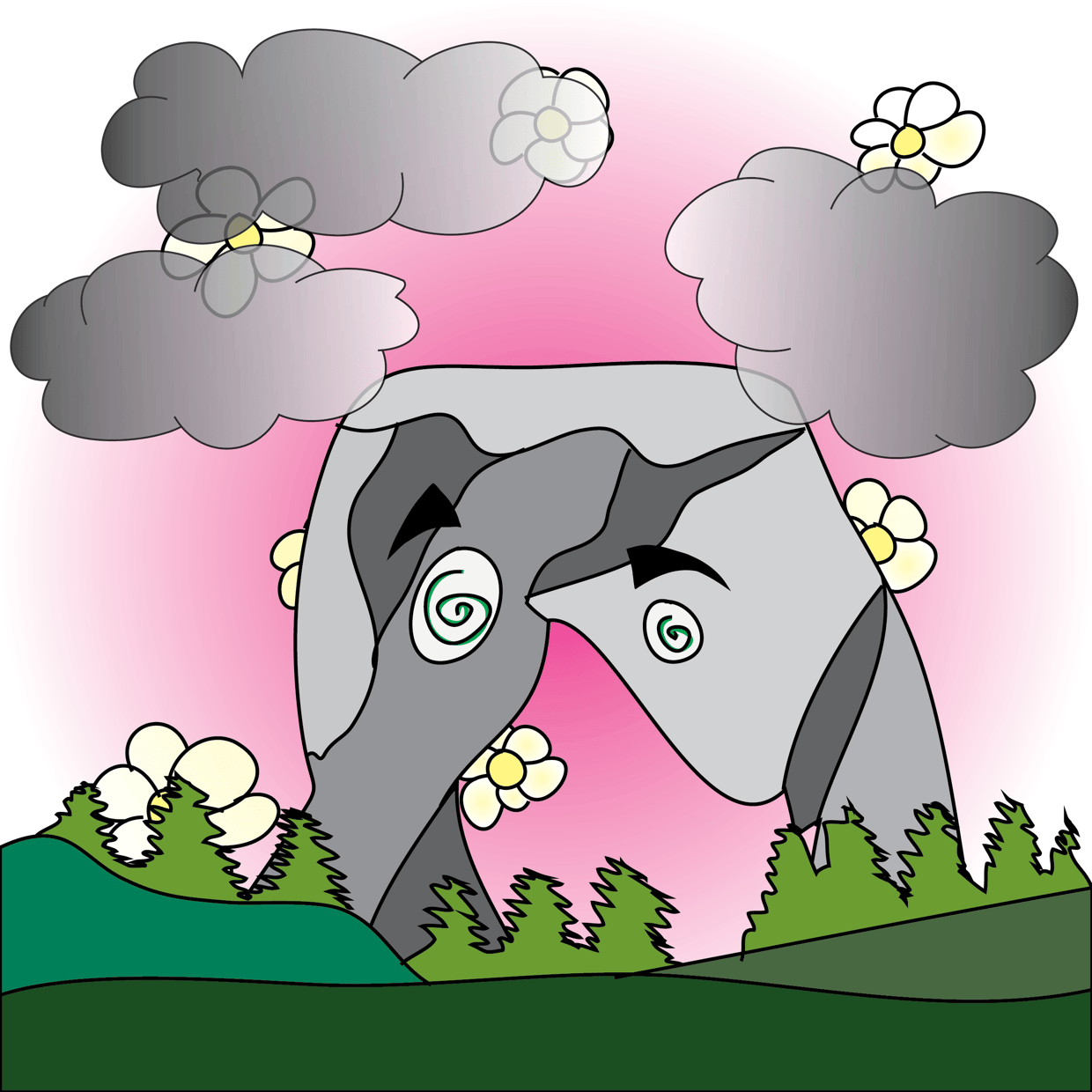 Cute Mountain #2109