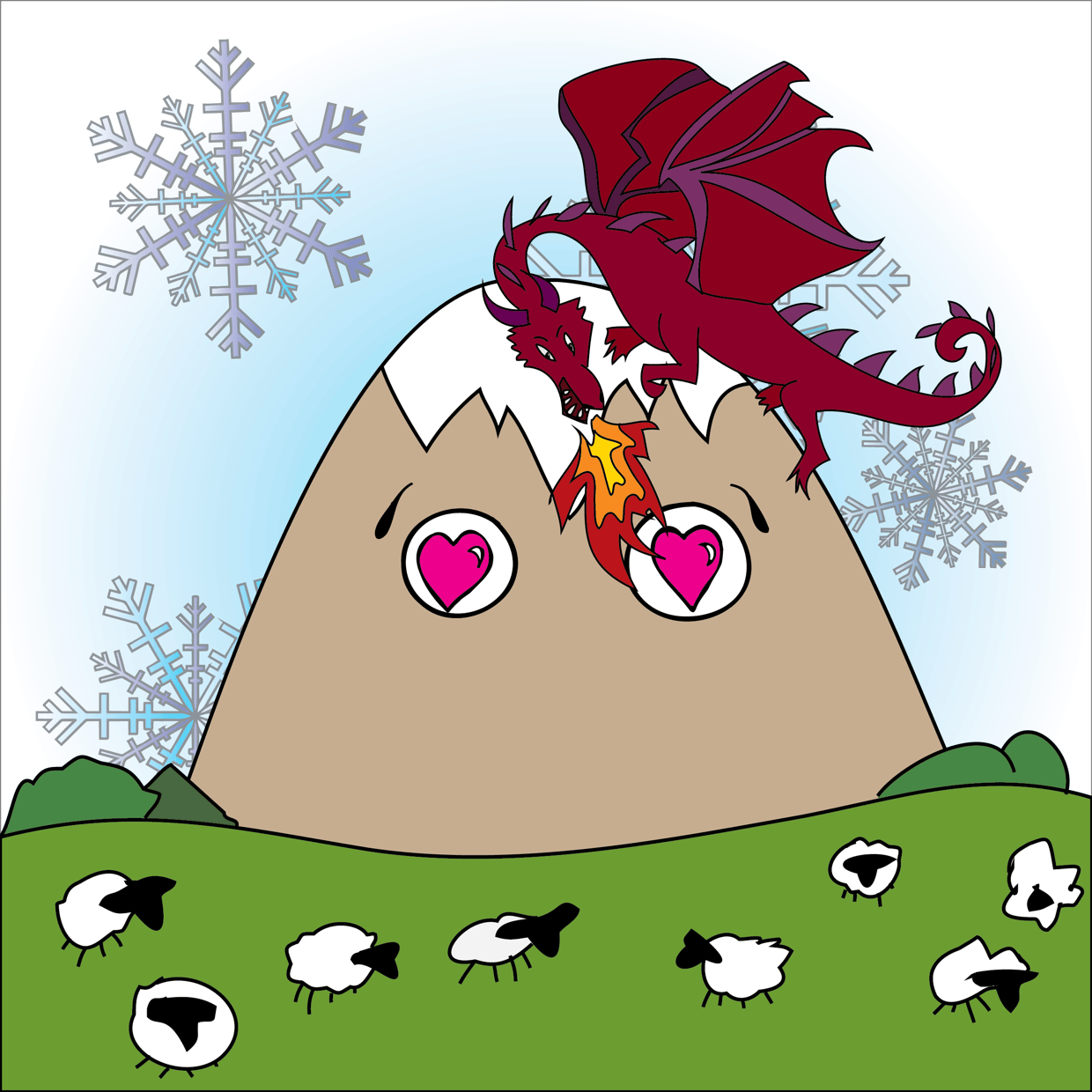 Cute Mountain #2115