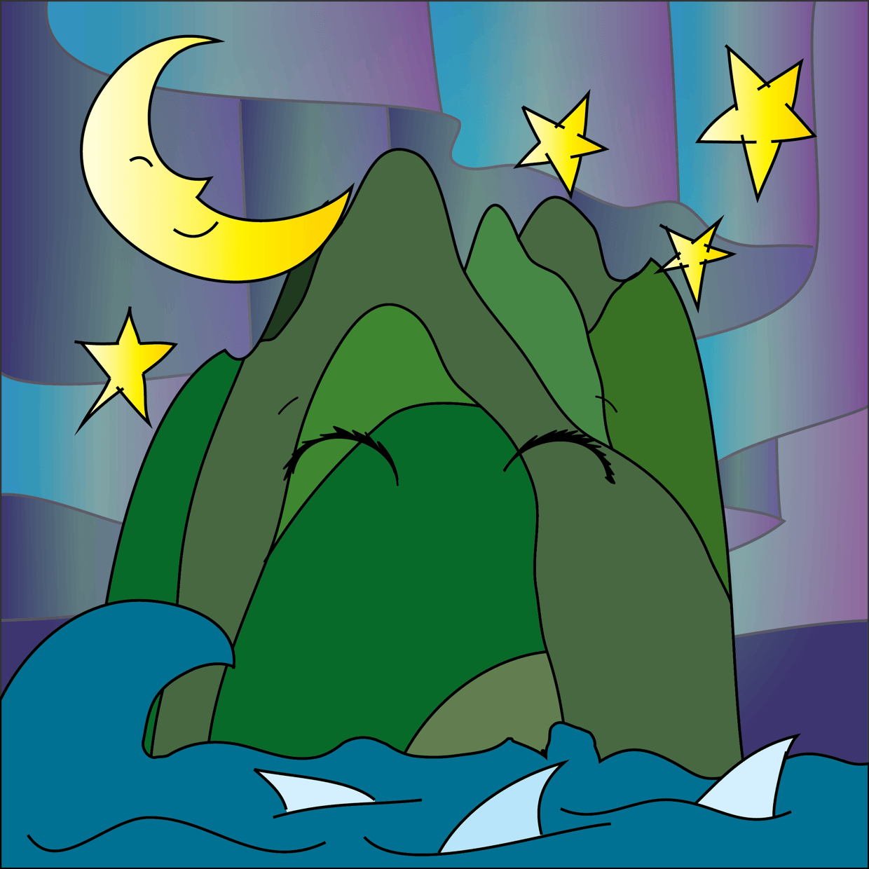 Cute Mountain #2128