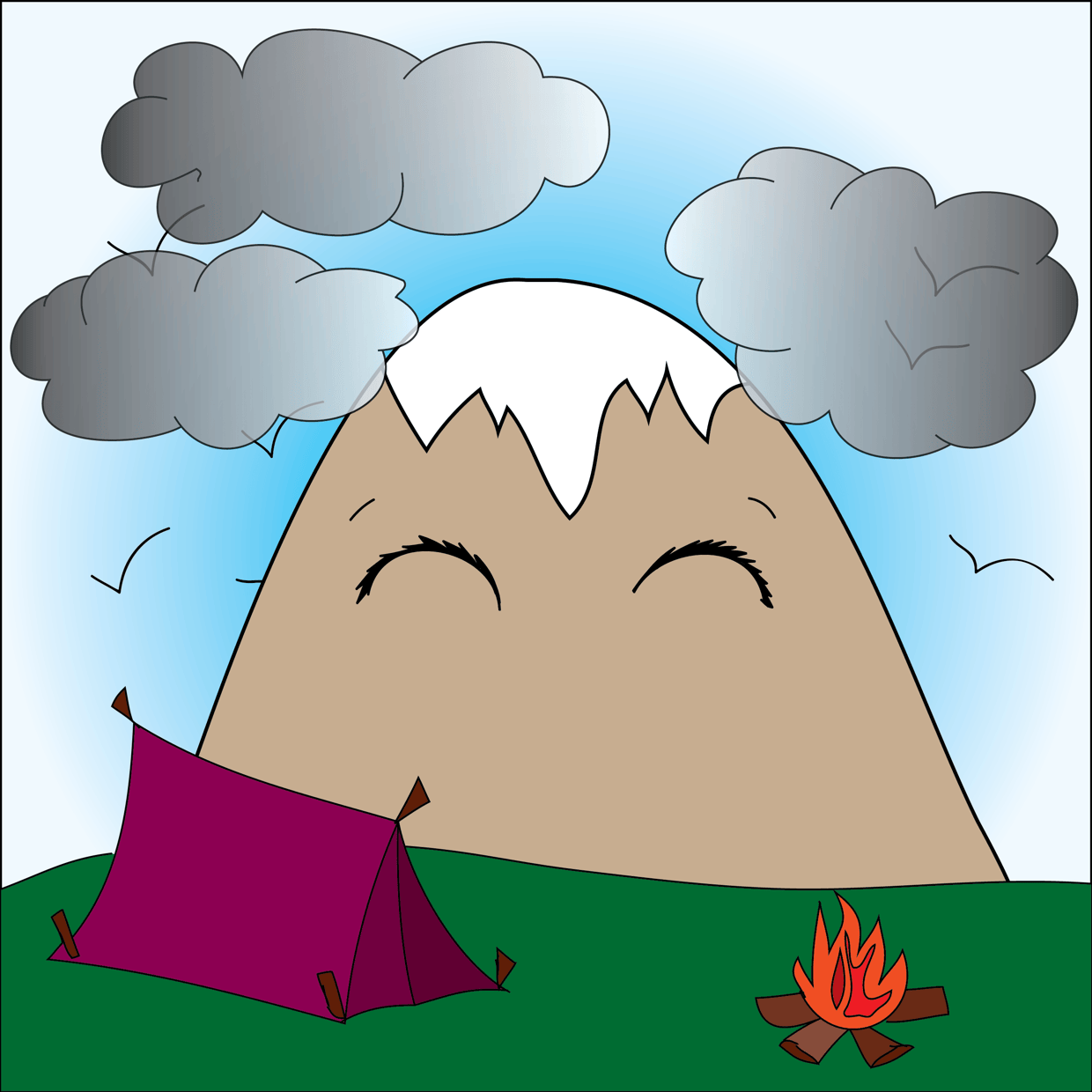 Cute Mountain #2133