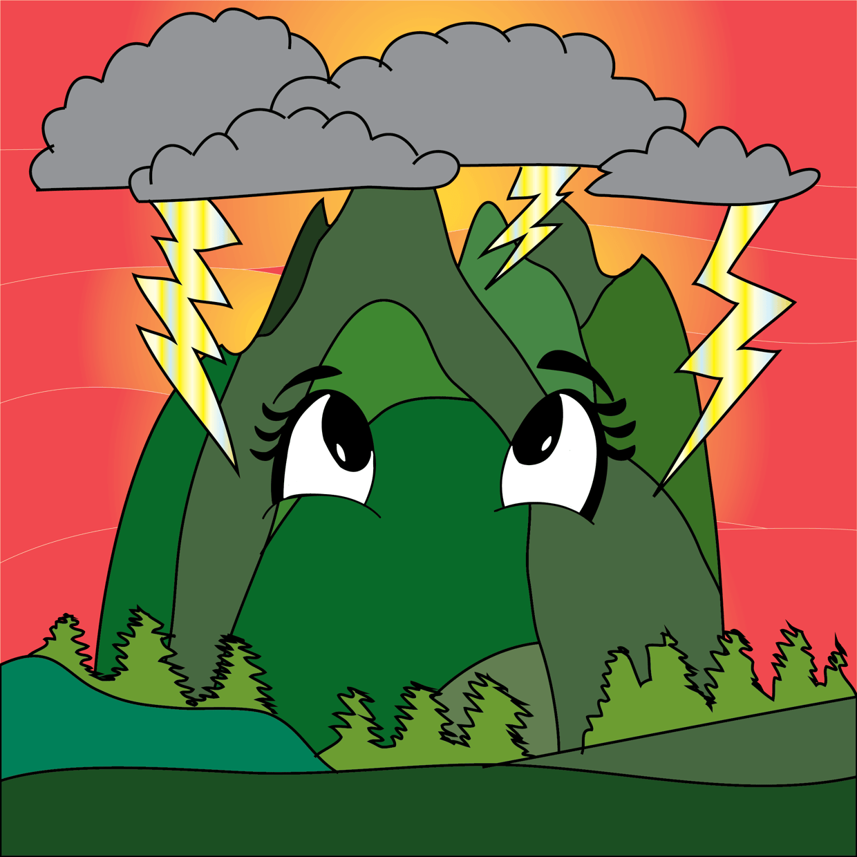 Cute Mountain #2138
