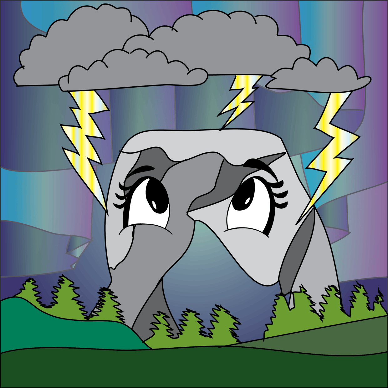 Cute Mountain #2140