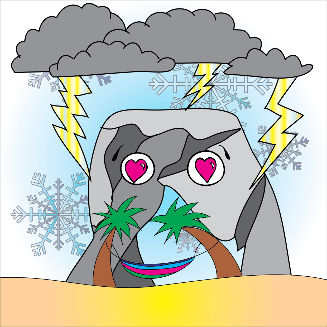 Cute Mountain #2142