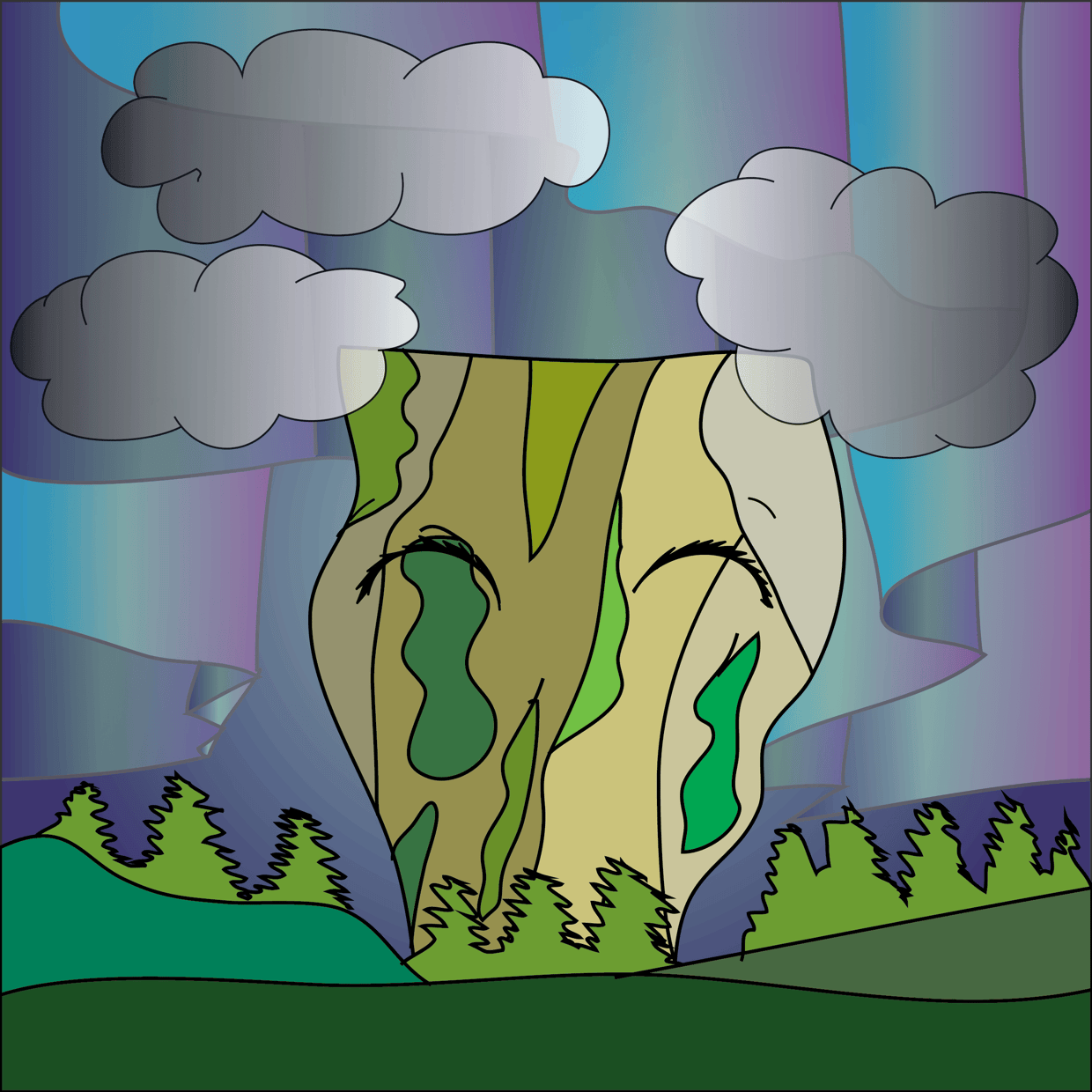 Cute Mountain #2155