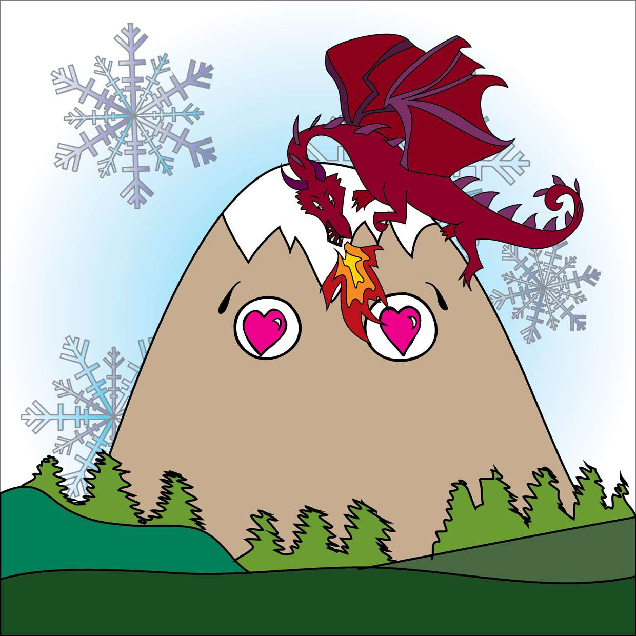 Cute Mountain #2168