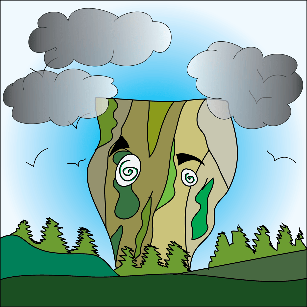 Cute Mountain #2170