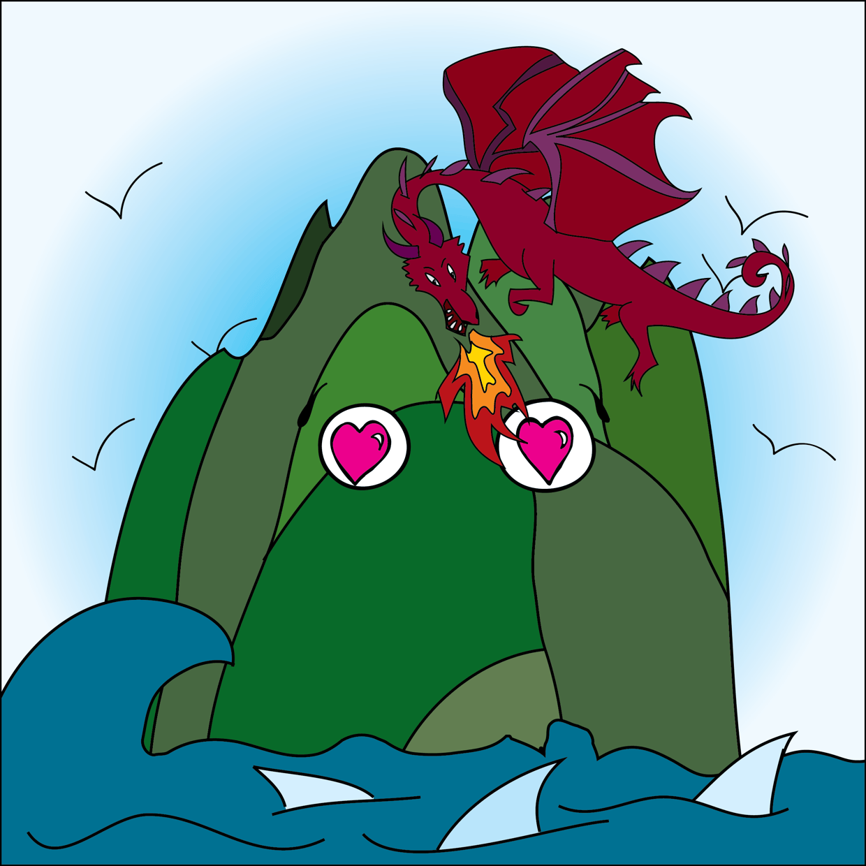 Cute Mountain #2181