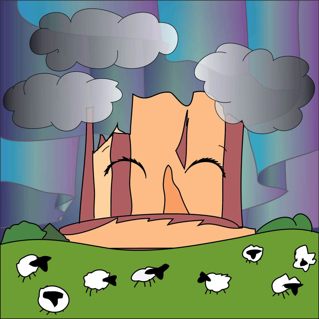 Cute Mountain #2197
