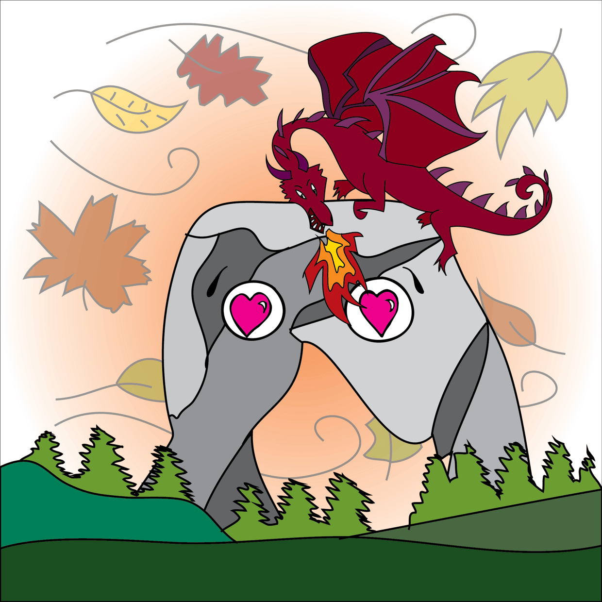 Cute Mountain #2198