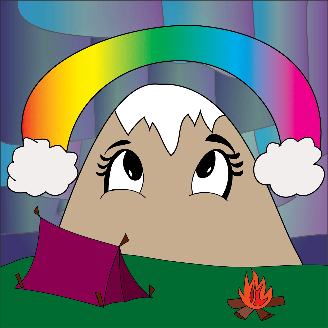 Cute Mountain #2200