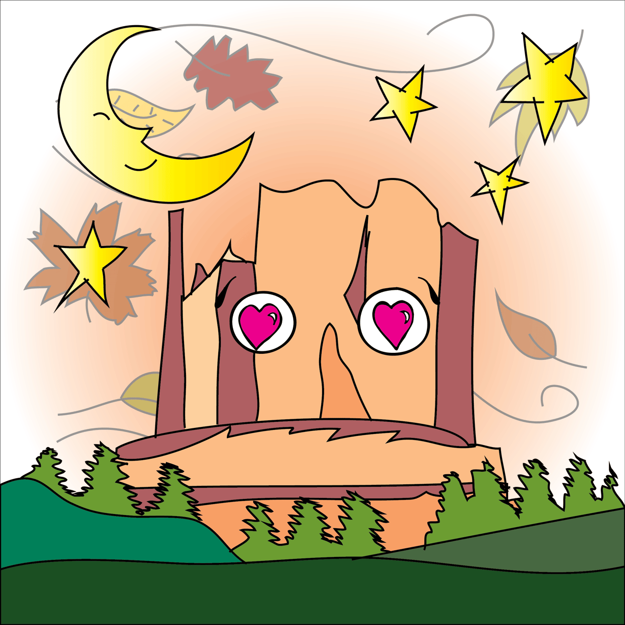 Cute Mountain #2229