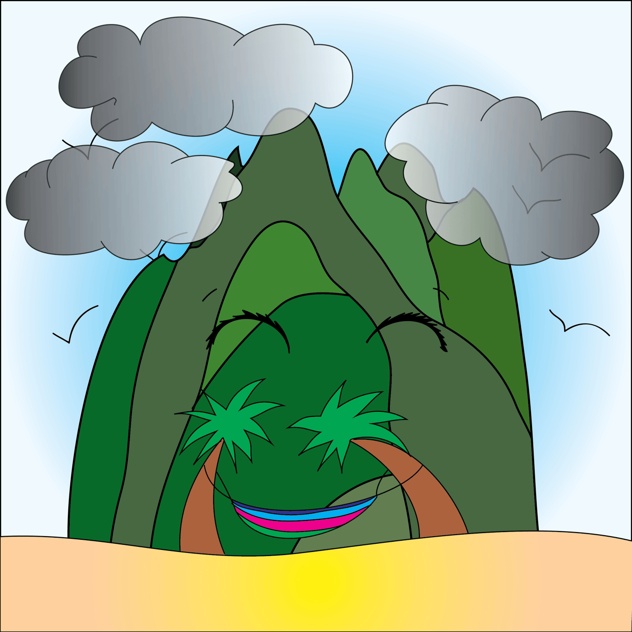 Cute Mountain #2245