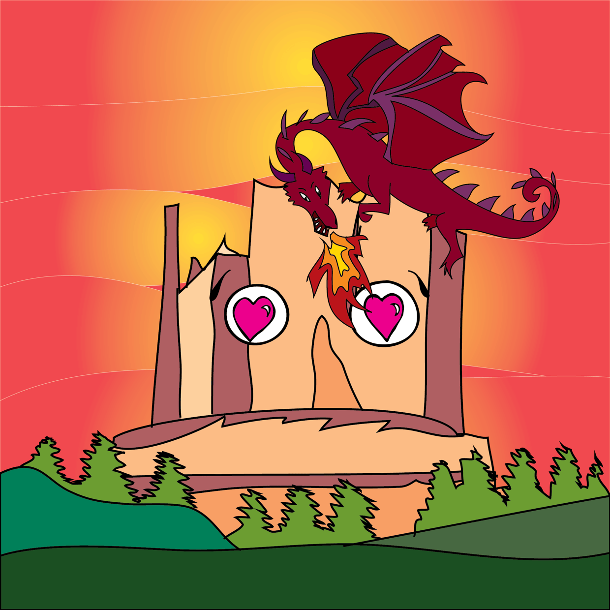 Cute Mountain #2282