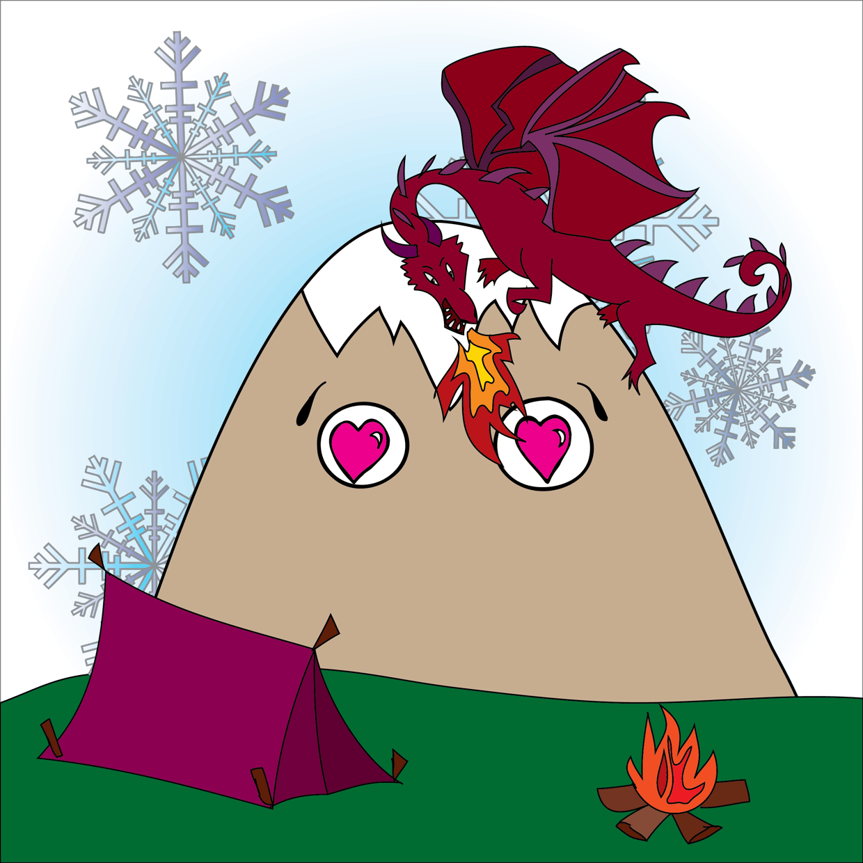 Cute Mountain #2345