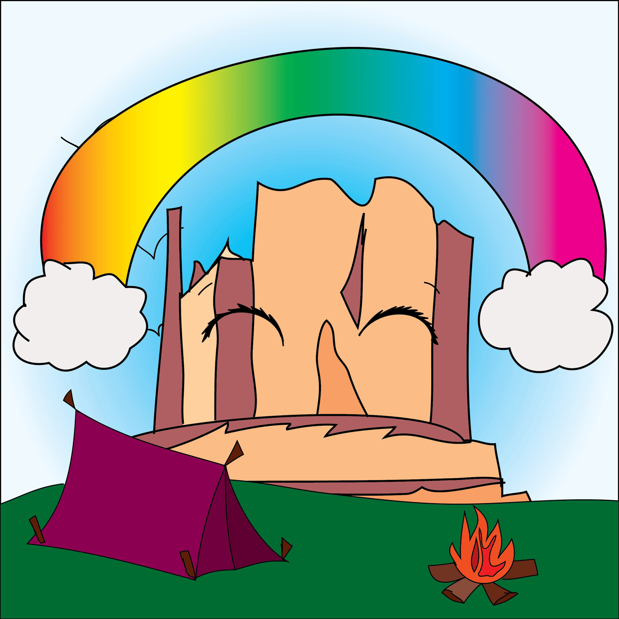 Cute Mountain #2381