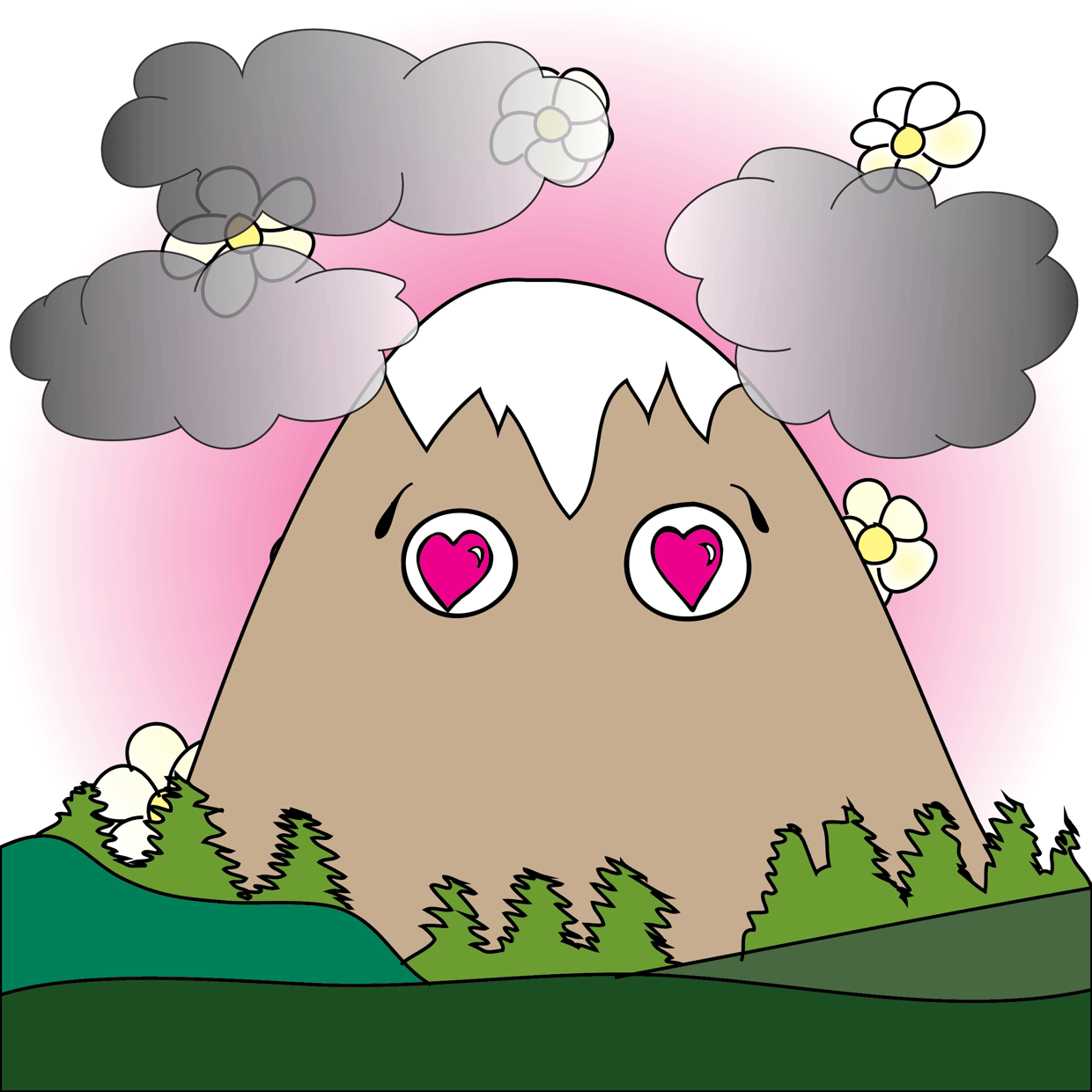Cute Mountain #2389