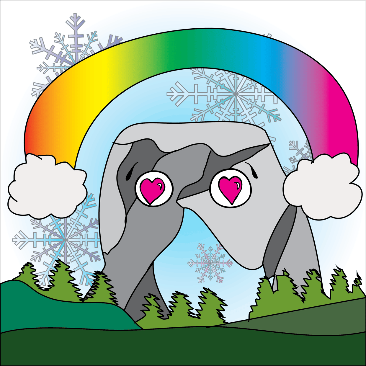 Cute Mountain #2409