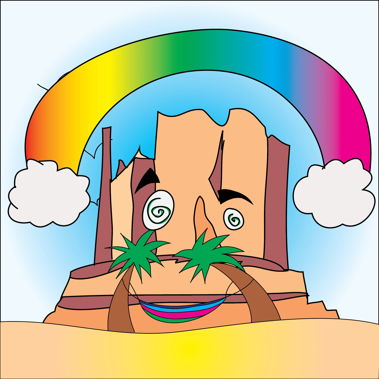 Cute Mountain #2411