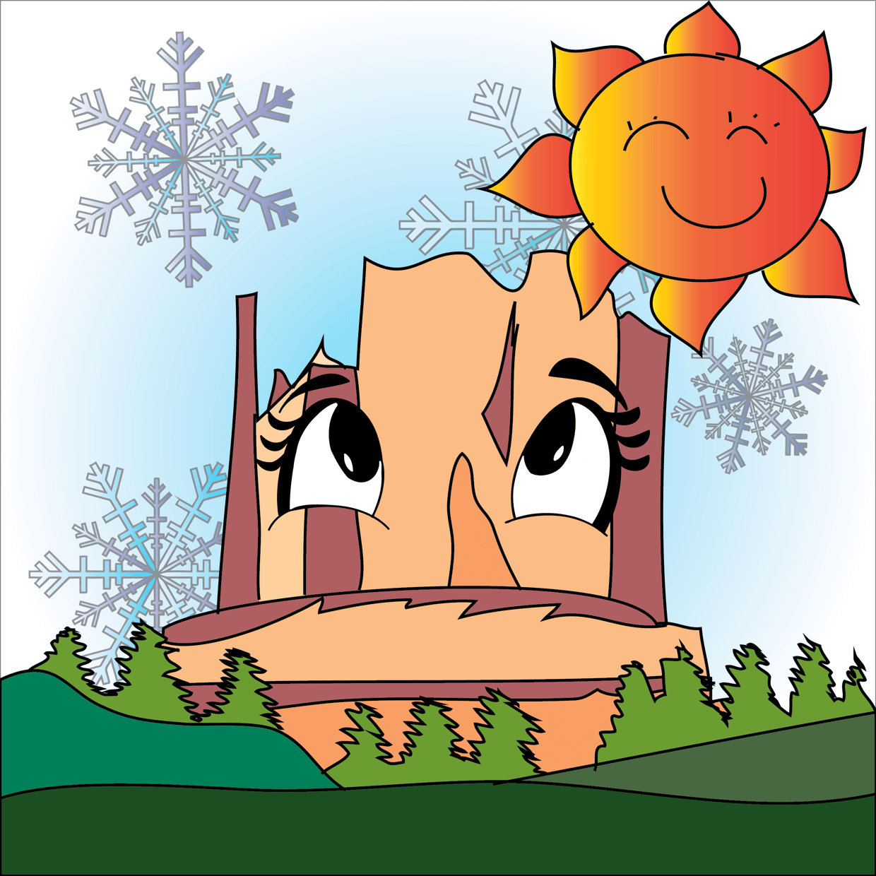 Cute Mountain #2437