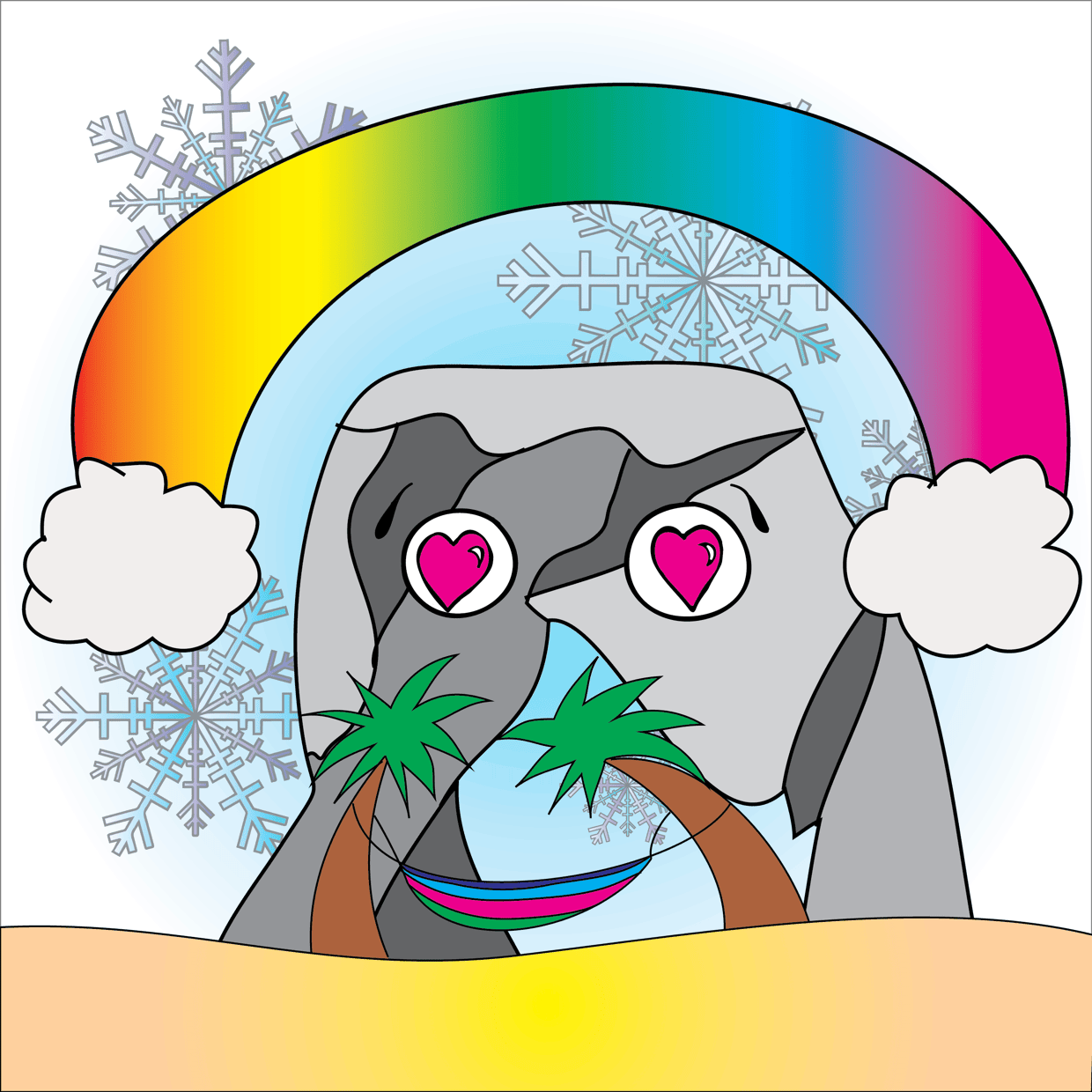 Cute Mountain #2488