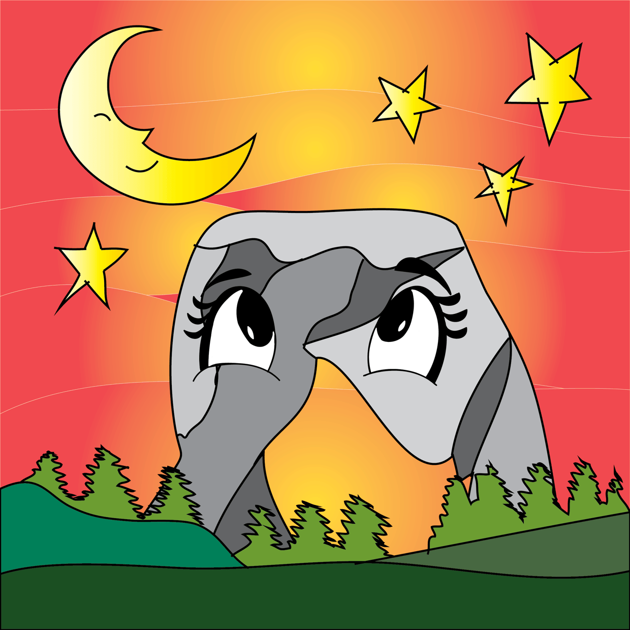 Cute Mountain #249