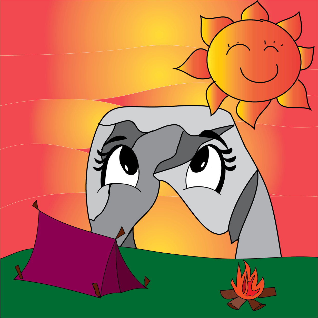 Cute Mountain #2499