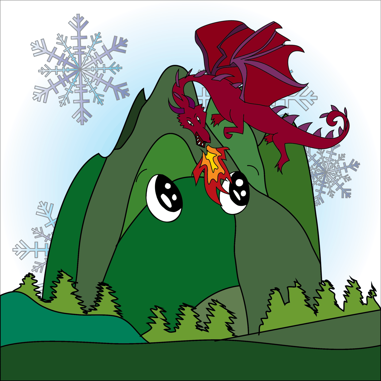 Cute Mountain #2511