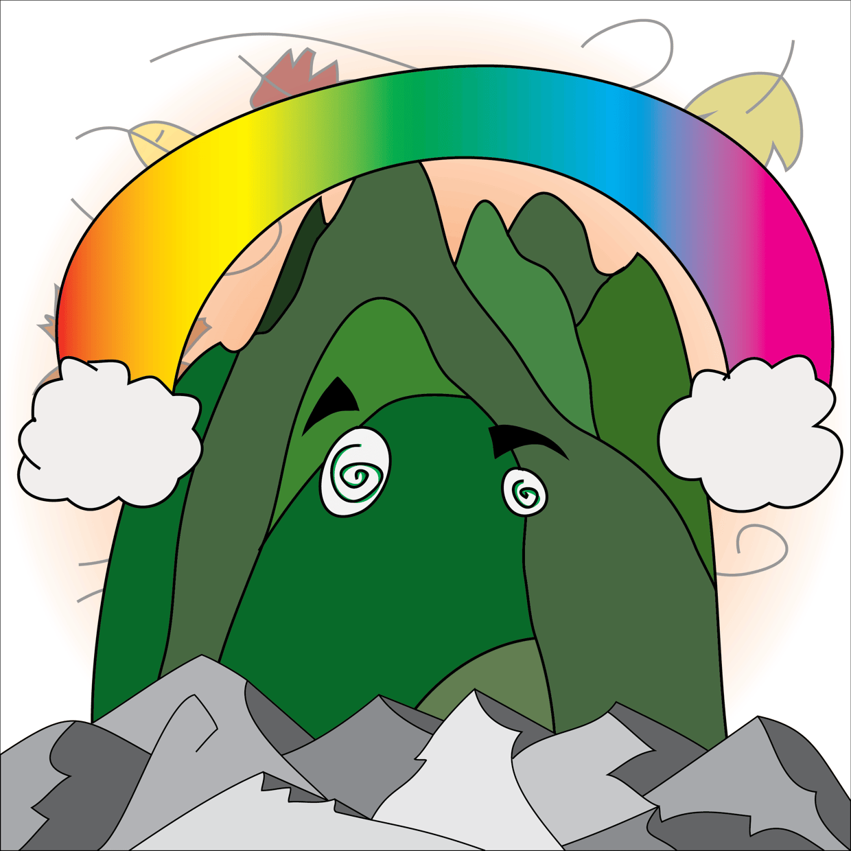 Cute Mountain #2517