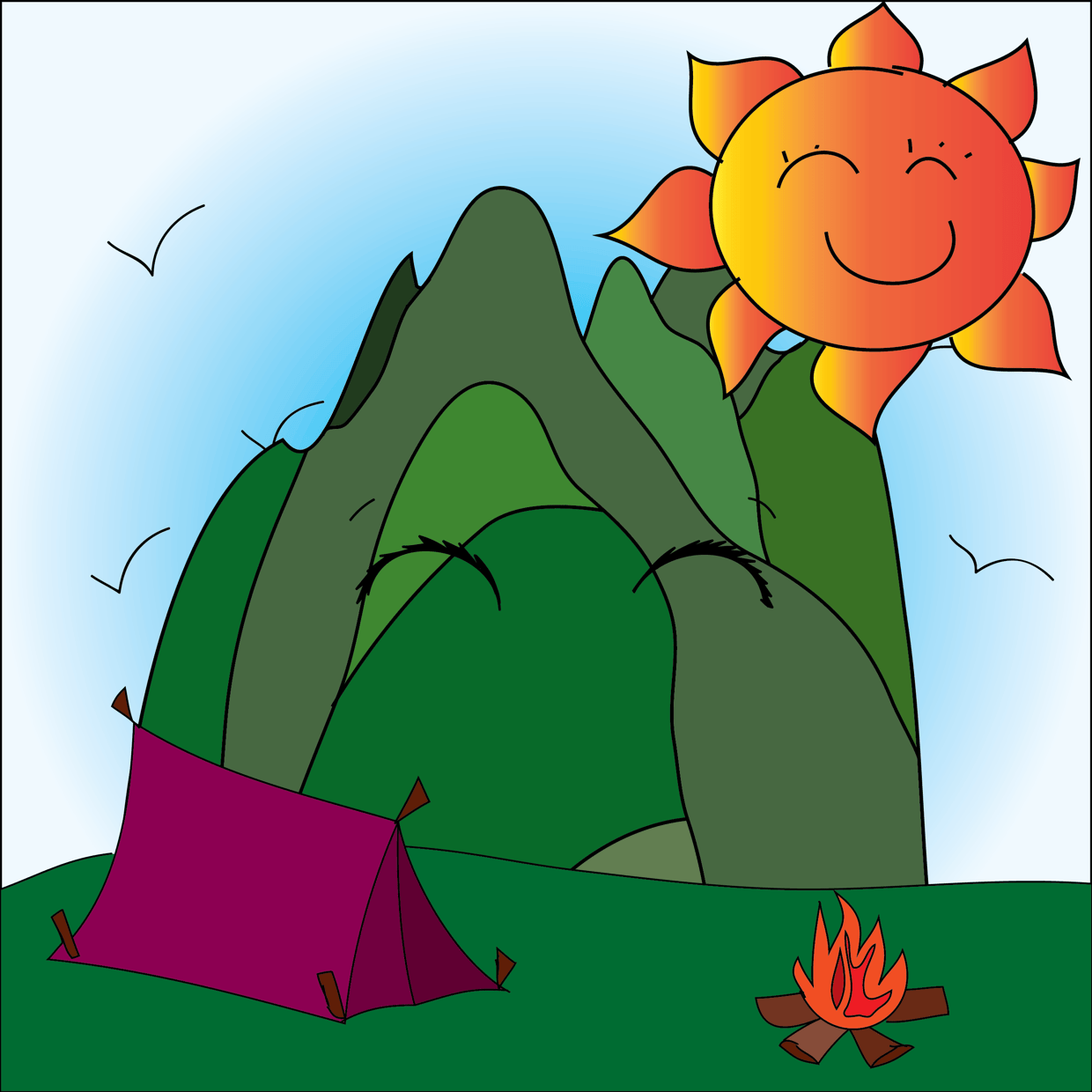 Cute Mountain #2562