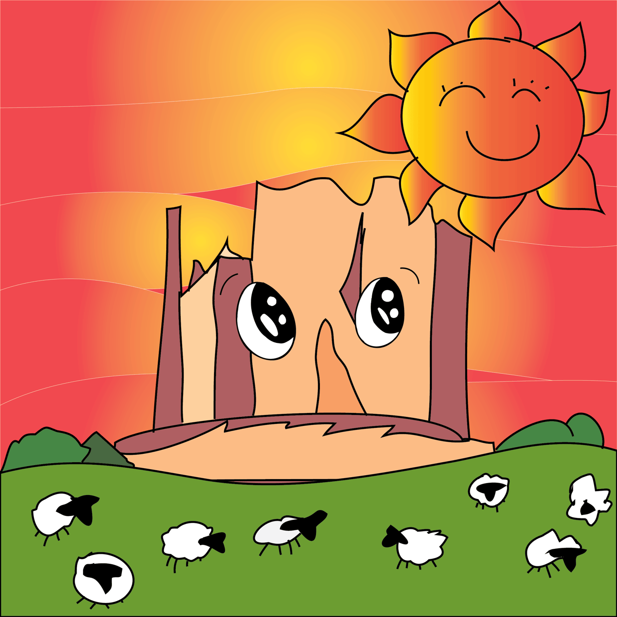 Cute Mountain #2622