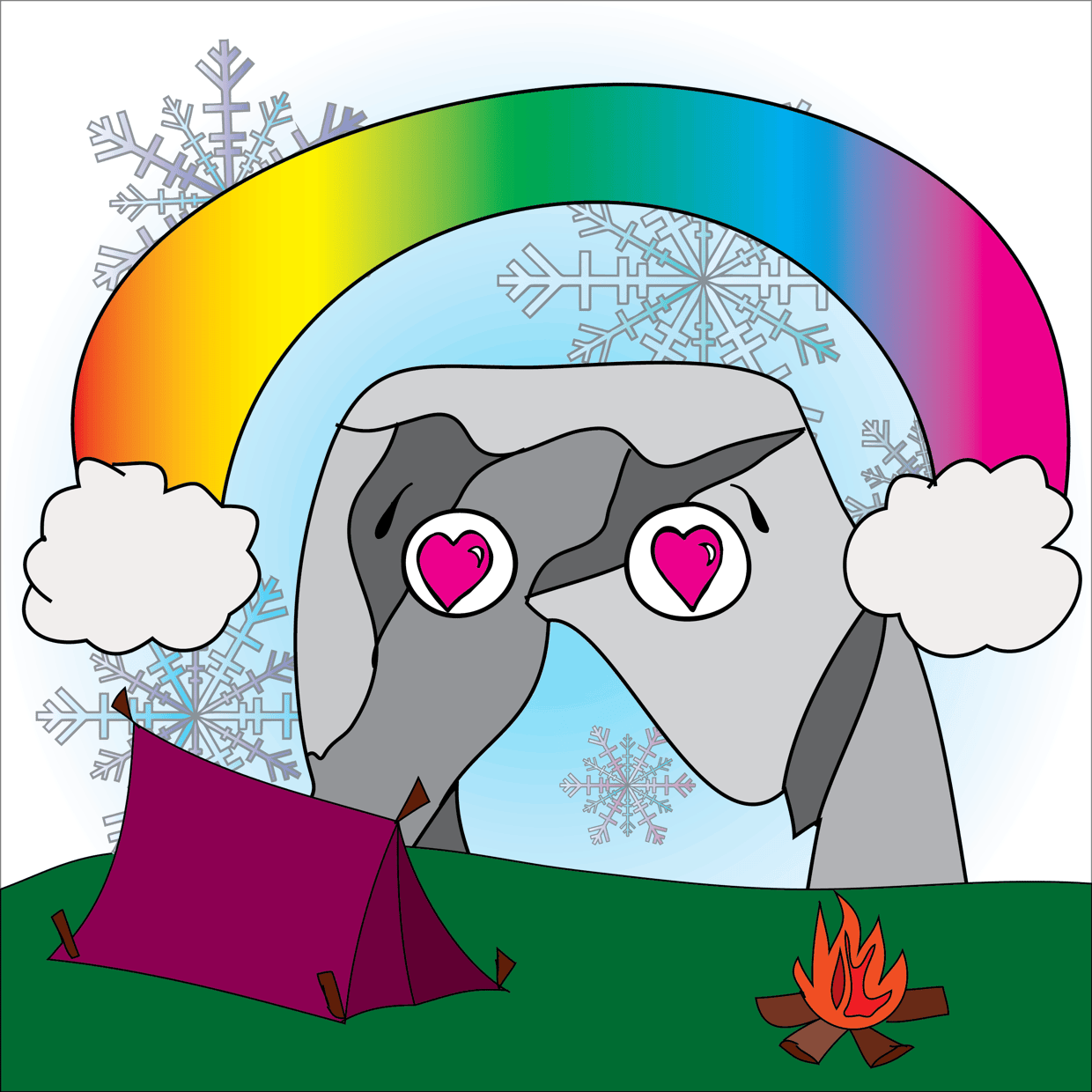 Cute Mountain #2628