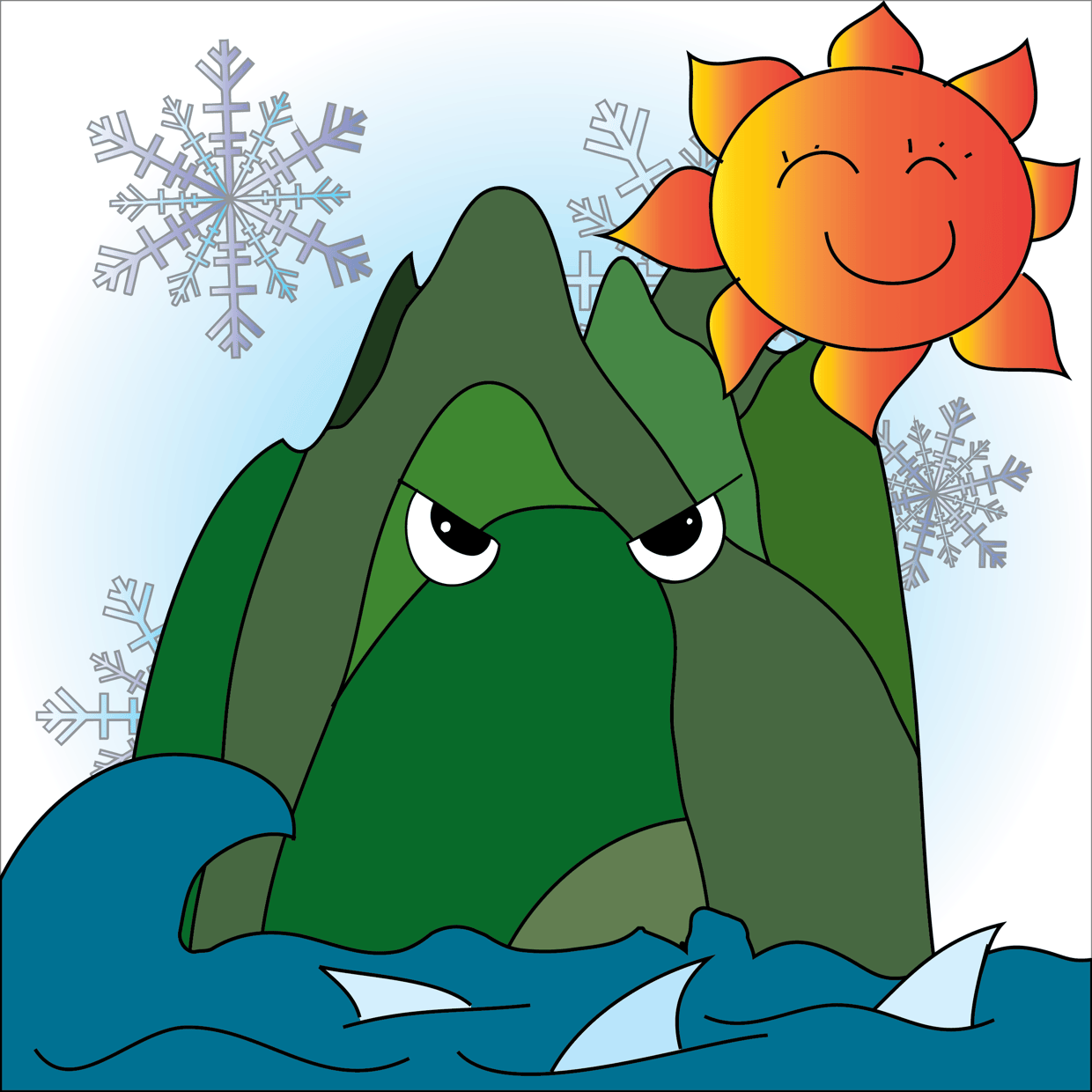 Cute Mountain #2630