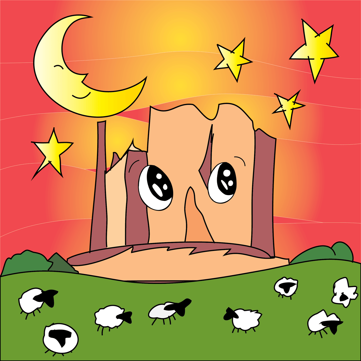 Cute Mountain #2632