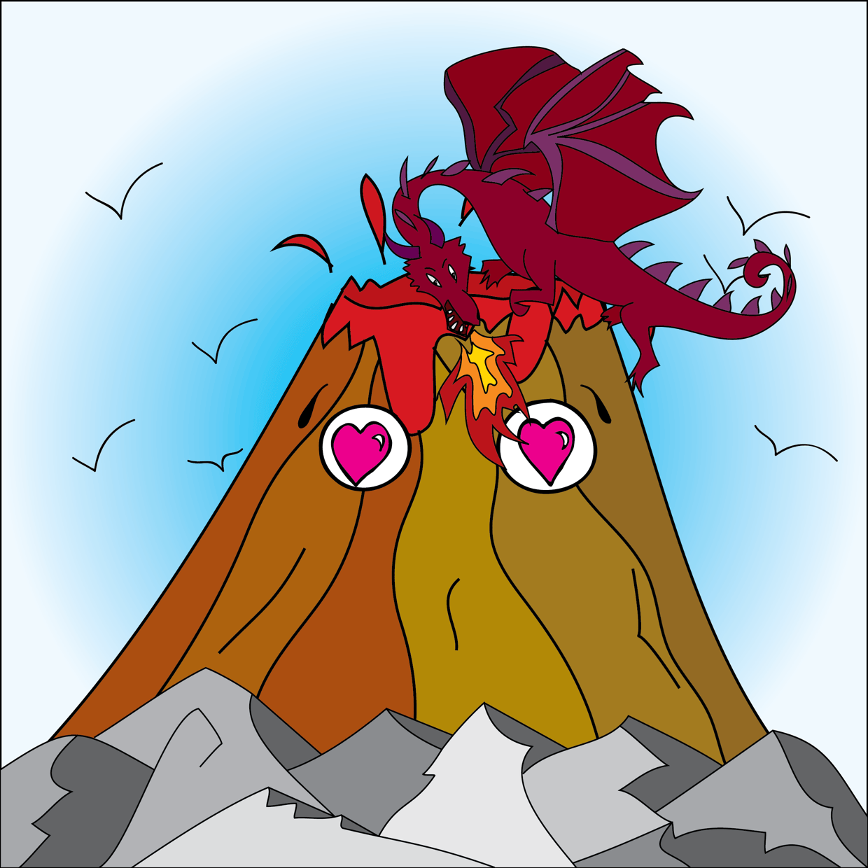 Cute Mountain #2633