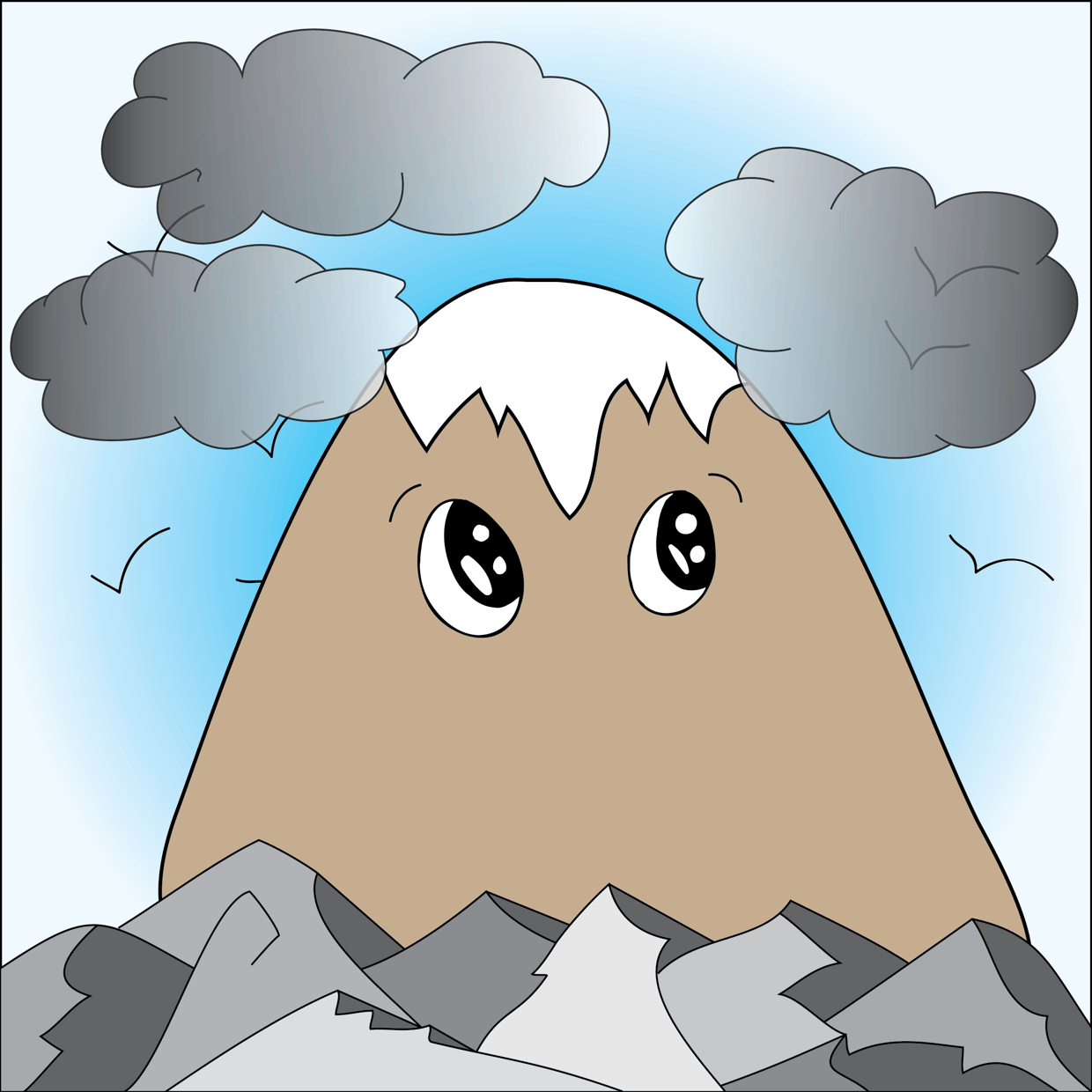 Cute Mountain #2636