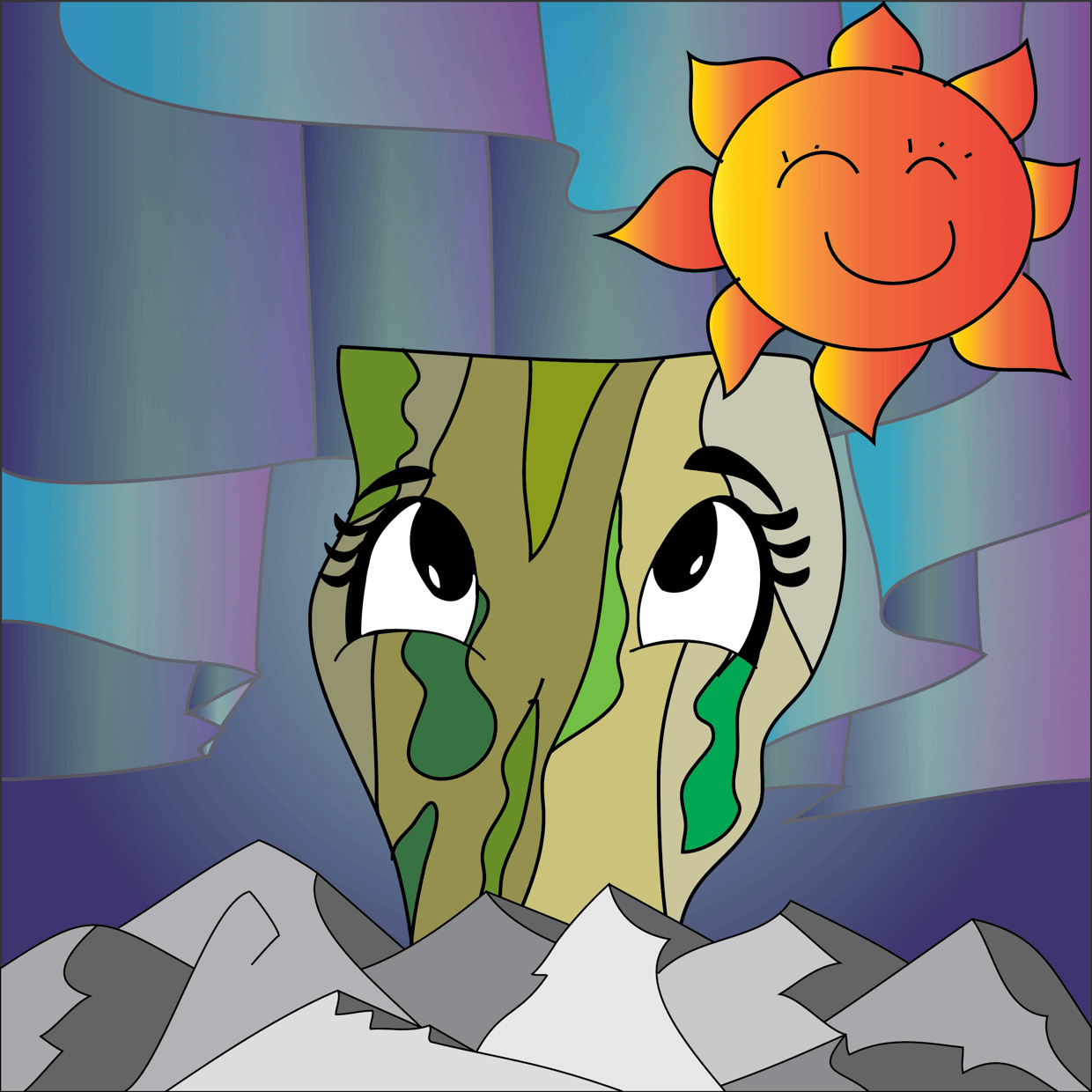 Cute Mountain #2659