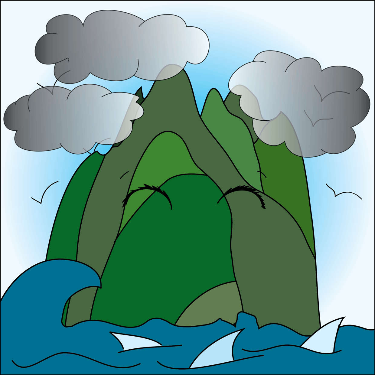 Cute Mountain #2667