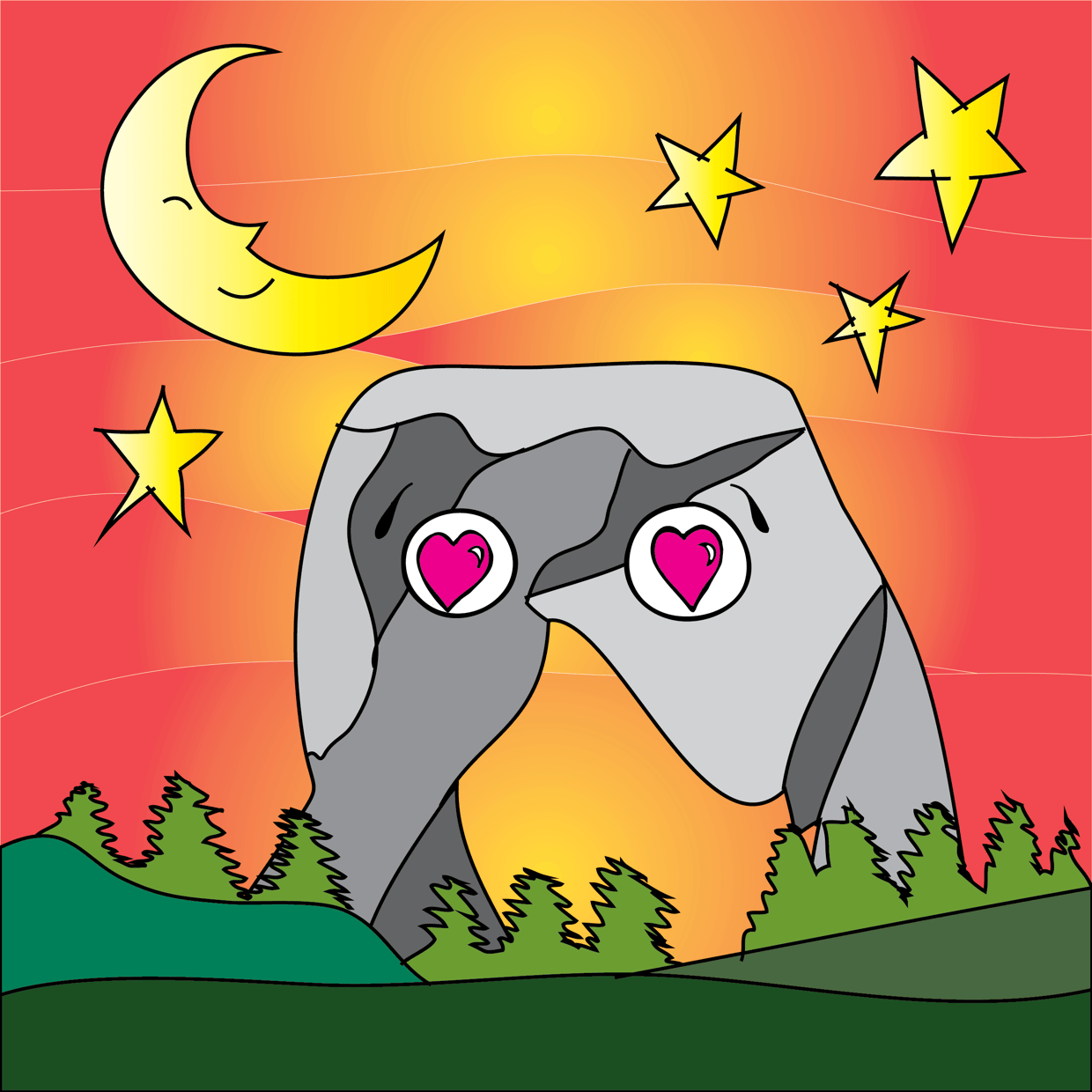 Cute Mountain #2700