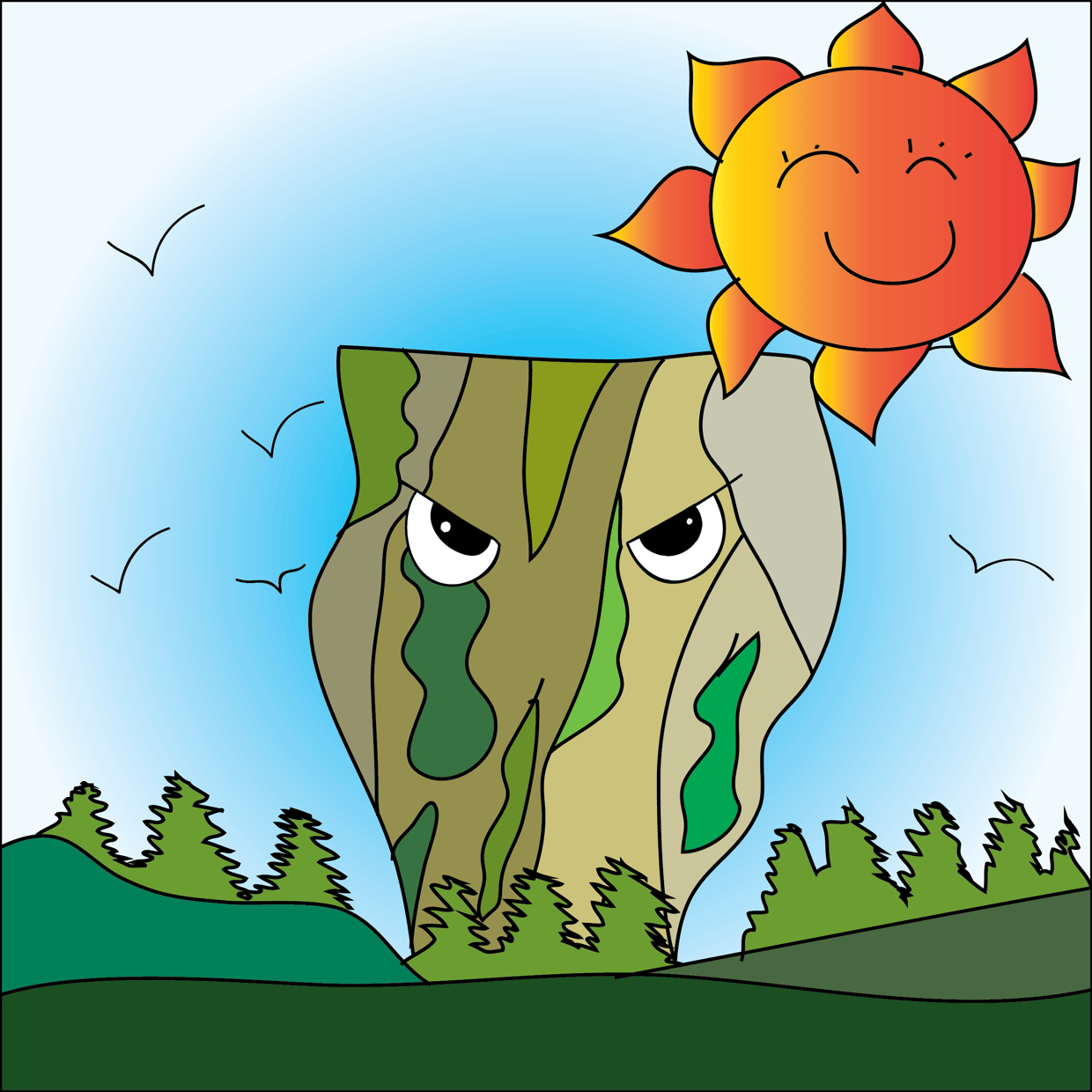 Cute Mountain #2711