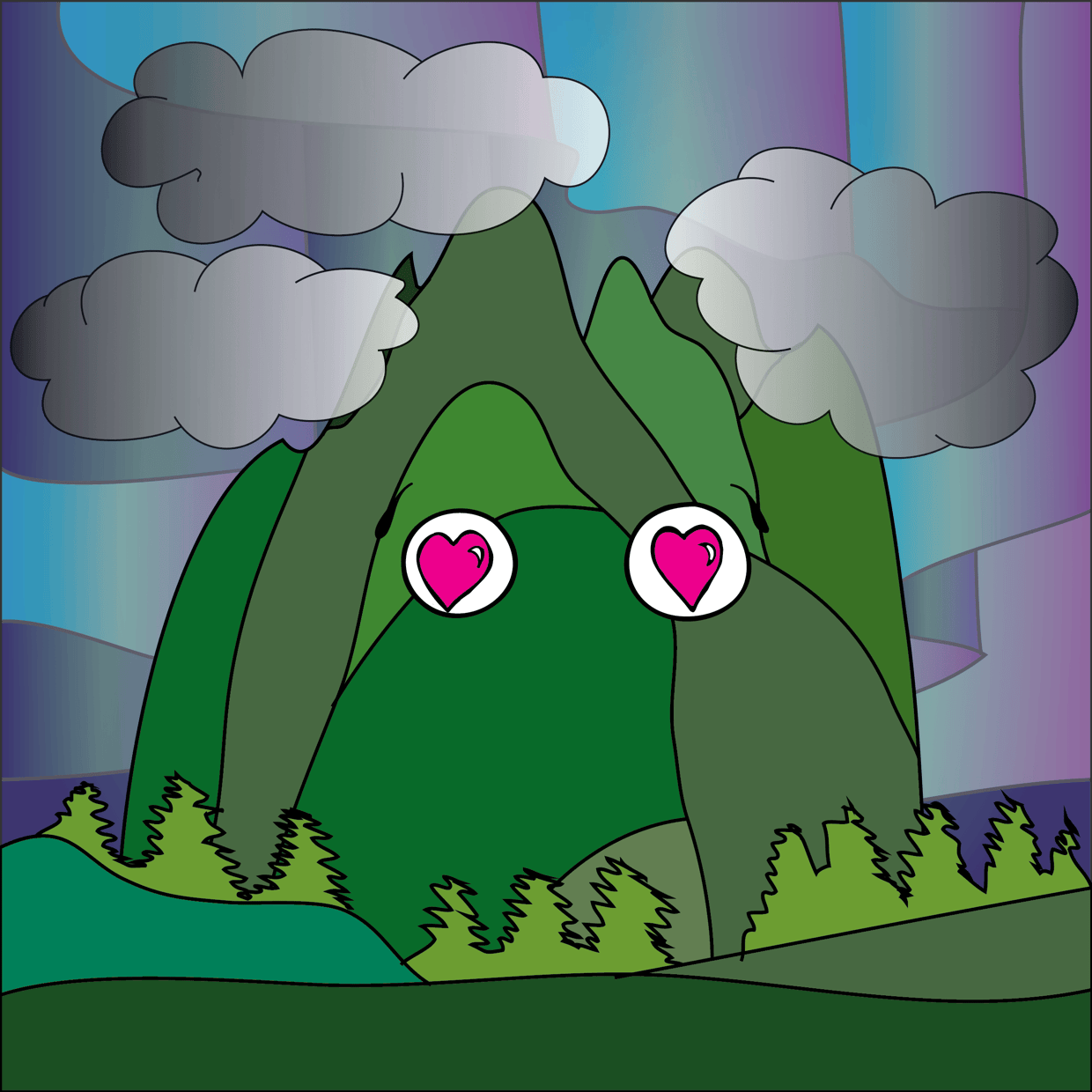 Cute Mountain #2763