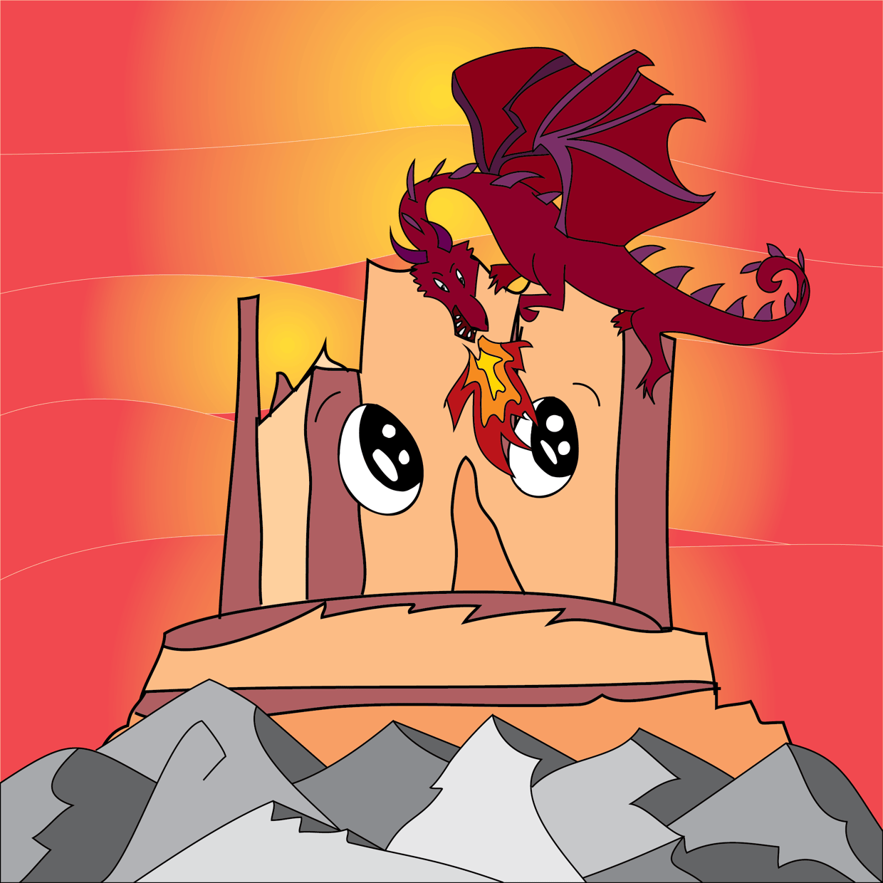 Cute Mountain #2807